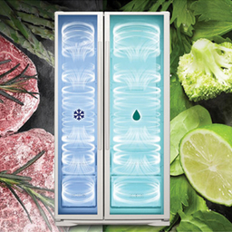 یخچال فریزر ساید بای ساید 25 فوت الکترواستیل مدل اینفینیتی