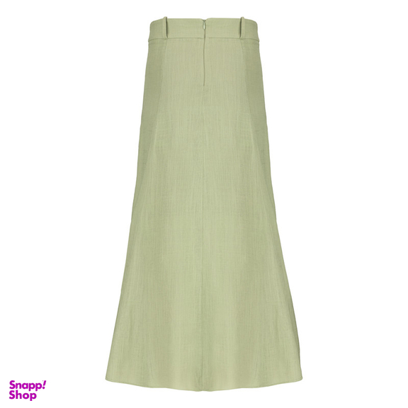 دامن زنانه سرژه مدل 210213 رنگ سبز روشن