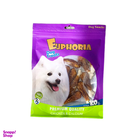 تشویقی سگ ایفوریا مدل ران مرغ کد 001 وزن 100 گرم