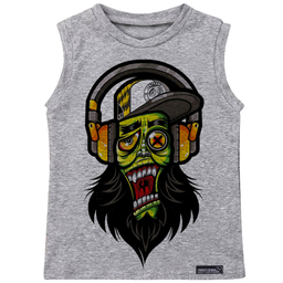 تاپ دخترانه 27 مدل Headphone Zombie کد MH450