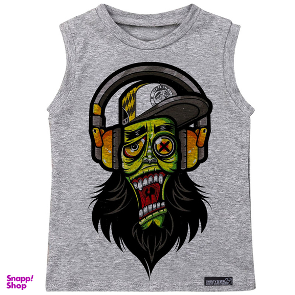 تاپ دخترانه 27 مدل Headphone Zombie کد MH450