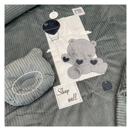 سرویس خواب کودک 5 تکه مادرکر مدل خرس و بالن کد 126