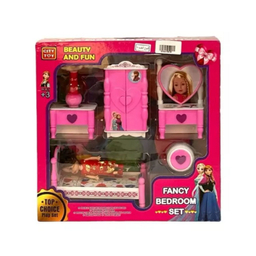 اسباب بازی سرویس اتاق خواب عروسک کد 3678