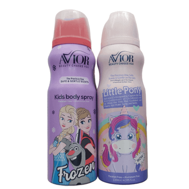 اسپری اویور مدل یونیکورن و فروزن حجم 130 میلی لیتر مجموعه 2 عددی