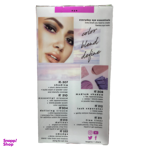 براش ریل تکنیکس مدل every Day Eye کد RE3008 مجموعه 7 عددی