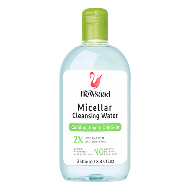 میسلار واتر نیوساد مدل Hydration مناسب پوست چرب حجم 250 میلی لیتر