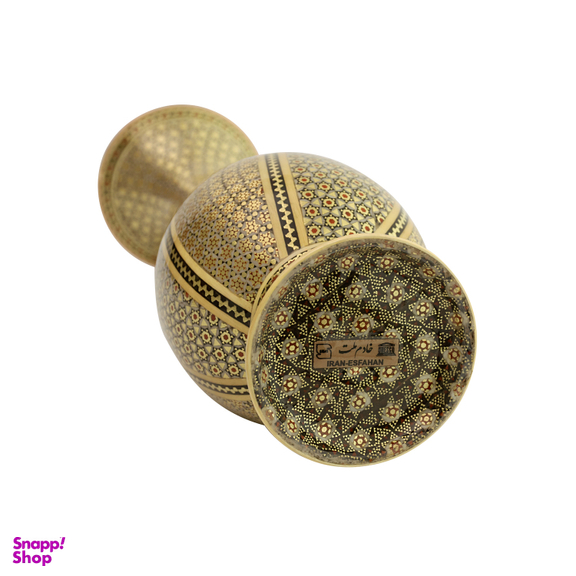 گلدان خاتم کاری خادم ملت کد 643