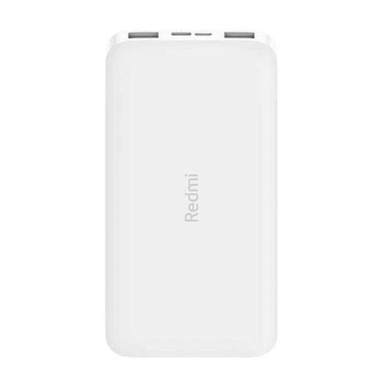 پاور بانک شیائومی مدل Redmi ظرفیت 10000 میلی آمپر ساعت به همراه کابل تبدیل MicroUsb