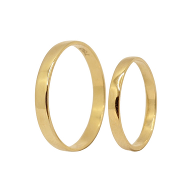 ست حلقه طلا زنانه و مردانه درگونه مدل 32