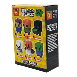 ساختنی 70 تکه ناب سل مدل ماینکرافت اسنومن طرح MINECRAFT SNOW MAN 70PCS کد BT505