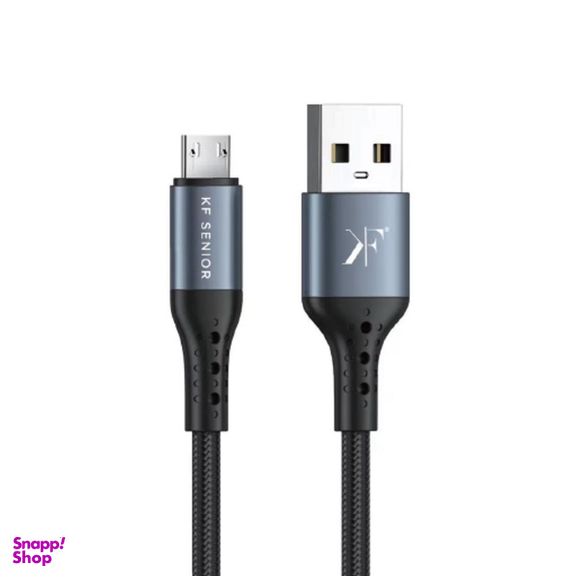 کابل USB به MicroUSB کی اف-سنیور کد KF Senior S88-M طول 1.2 متر