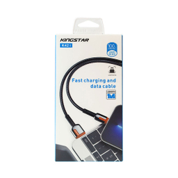 کابل تبدیل USB به لایتنینگ کینگ استار مدل K42i طول 1 متر