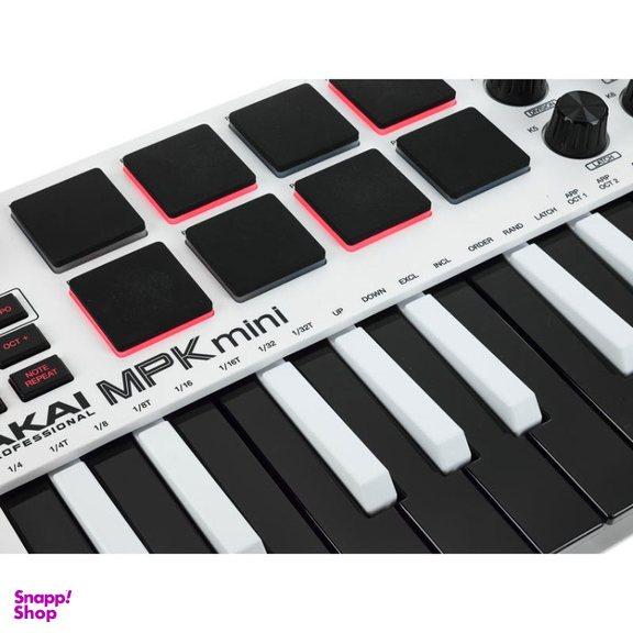 میدی کنترلر آکایی مدل MPK Mini MK3 White