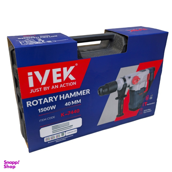 بتن‌ کن دوحالته 40 میلی متری 1500 وات ایوک کد K-7440