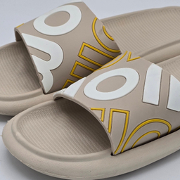 دمپایی مردانه زیتون مدل ام او کد 0616 رنگ کرم