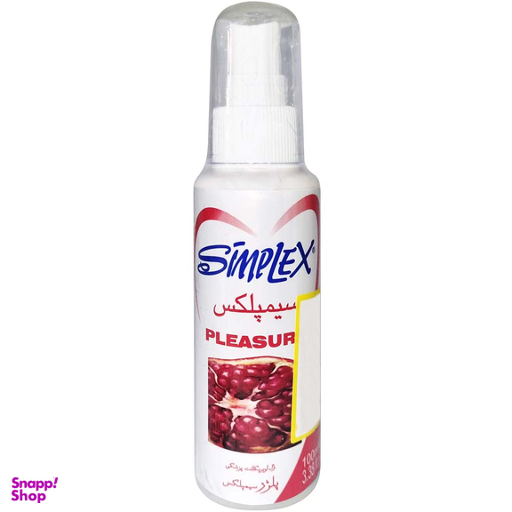 ژل لوبریکانت سیمپلکس مدل Pleasur حجم 100 میلی لیتر