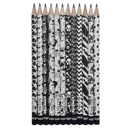 مداد مشکی آریا مدل باوفا به همراه تراش مجموعه 16 عددی