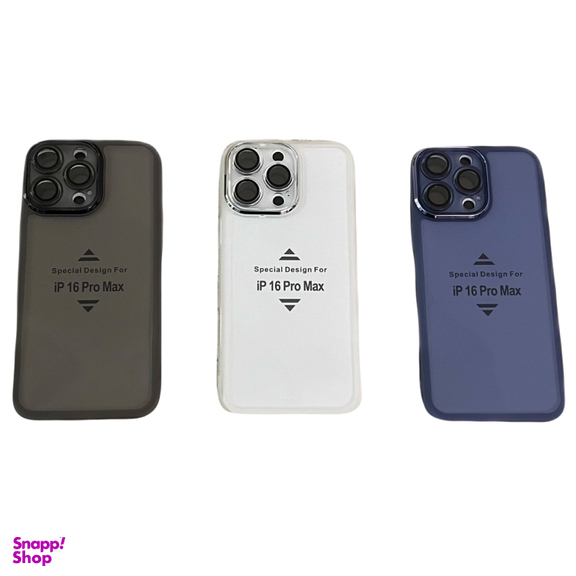 قاب موبایل مدل محافظ لنز دار مناسب اپل iPhone 16 Pro Max