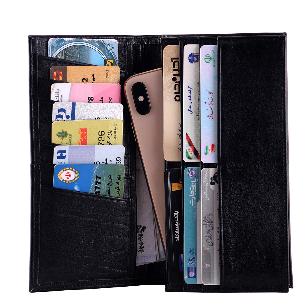 کیف پول مردانه چرم بارز کد DM81