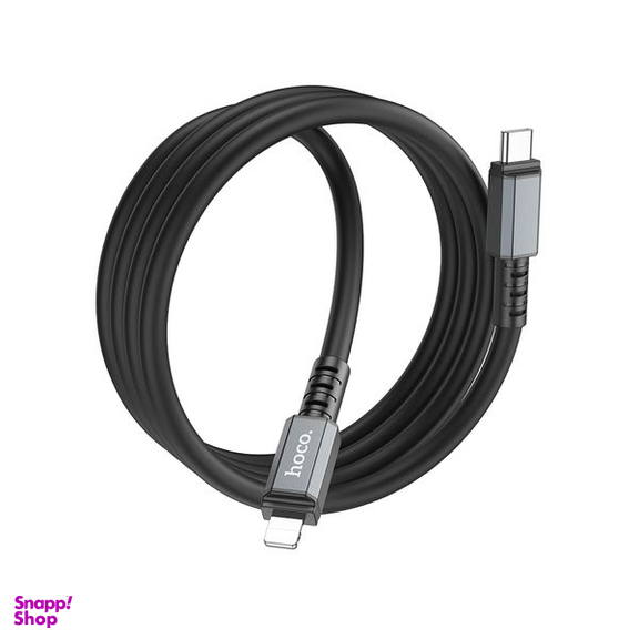 کابل تبدیل USB-C به لایتنینگ هوکو مدل X85 20W طول 1 متر