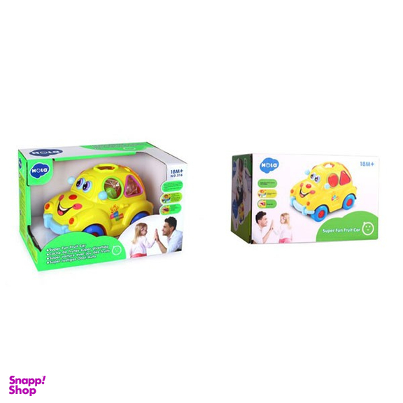 بازی آموزشی هولا مدل ماشین اشکال میوهای موزیکال کد 516