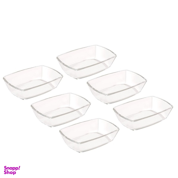 کاسه سرو لیمون کد 2224 بسته 6 عددی