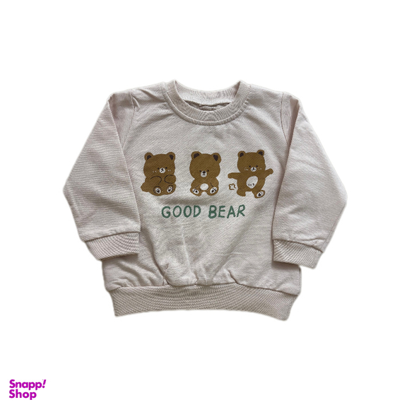 ست سه تکه نوزاد مدل خرسی کد 3030