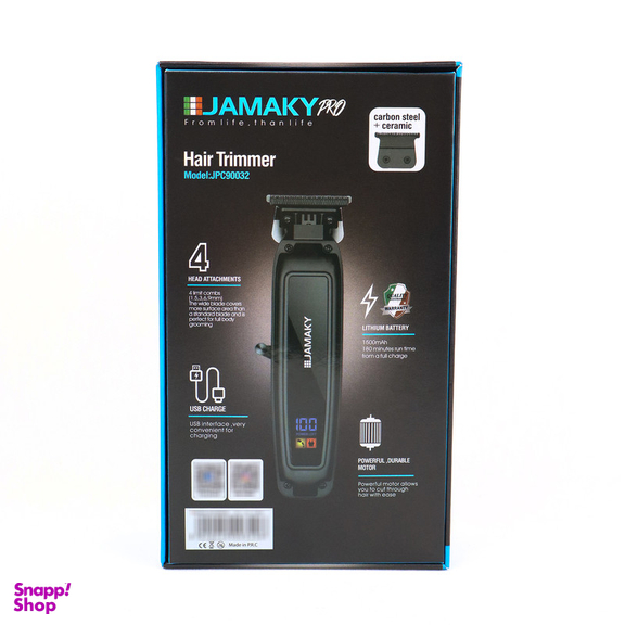 ماشین اصلاح موی سر و صورت شارژی جاماکی مدل JPC90032