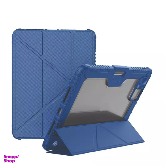 کیف کلاسوری نیلکین مدل Bumper Pro Leather Multi-Angle Folding مناسب برای تبلت اپل iPad Pro 11 2024