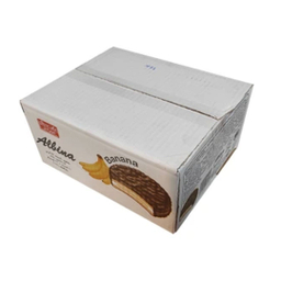 بیسکویت روکش کاکائو با طعم موز شیرین عسل وزن 22 گرم