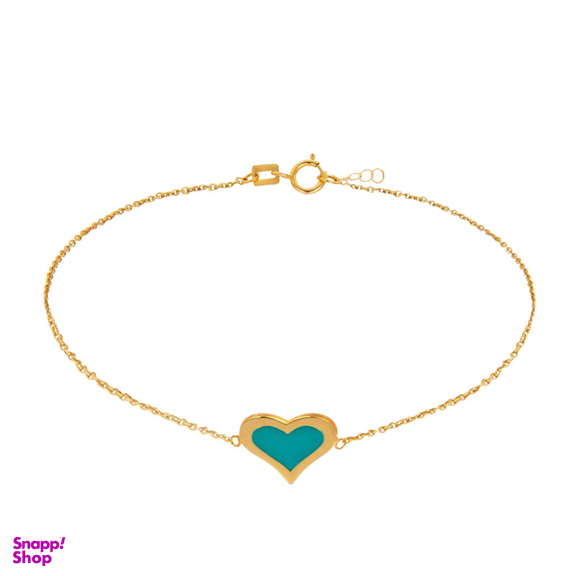 دستبند طلا 18 عیار زنانه کاپانی مدل KB007