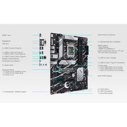 مادربرد ایسوس مدل Asus PRIME B760 PLUS DDR5