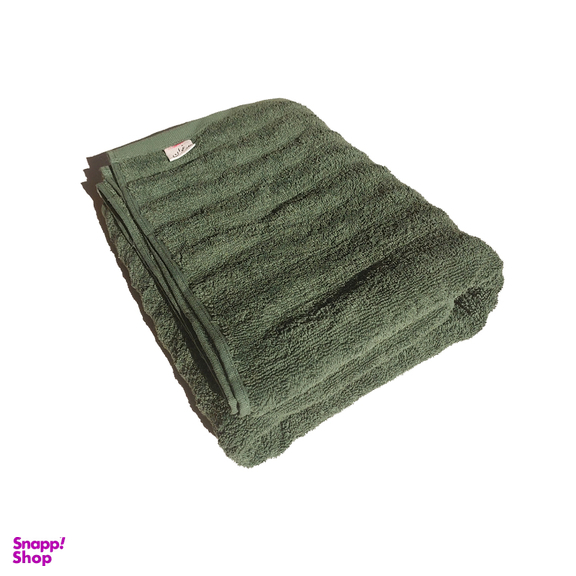 حوله حمام ارغوان مدل موجی سایز 80x140 سانتی‌ متر