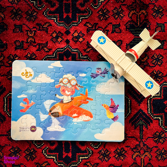 پازل فومی 24 تکه طرح ململ