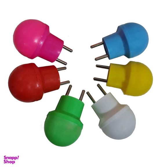 چراغ خواب مدل لامپ دوشاخه دار POWER بسته 6 عددی