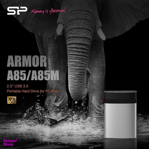 هارد اکسترنال سیلیکون پاور مدل Armor A85 ظرفیت 2 ترابایت