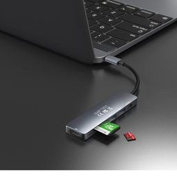 هاب 6 پورت USB-C یسیدو مدل HBII