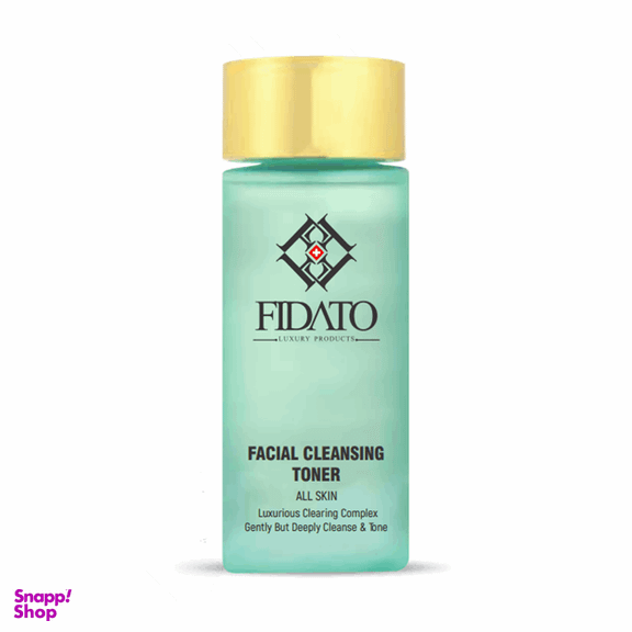 تونر صورت فیداتو مدل facial cleansing toner حجم 200 میلی لیتر