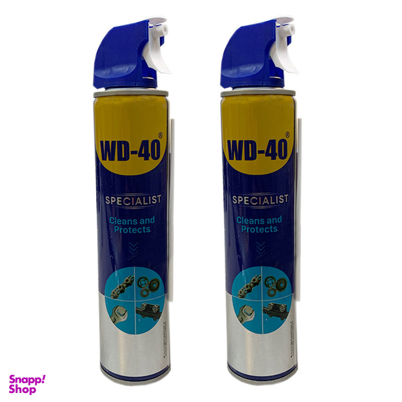 اسپری روان کننده ناهید مدل WD-40 حجم 300 میلی لیتر مجموعه دو عددی