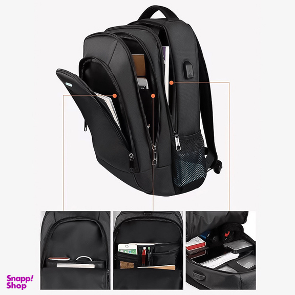 کوله پشتی لپ تاپ کوتتسی مدل 14016 مناسب برای لپ تاپ تا 16 اینچی