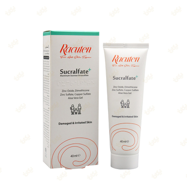 کرم ترمیم کننده صورت و بدن راکوتن مدل Sucralfate حجم 40 میلی لیتر