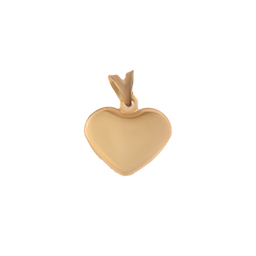 آویز گردنبند طلا 18 عیار زنانه طلاجات طرح قلب لوکس