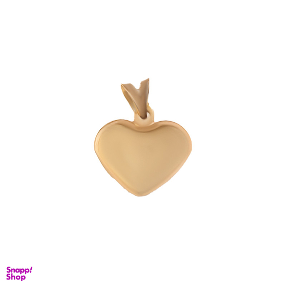 آویز گردنبند طلا 18 عیار زنانه طلاجات طرح قلب لوکس