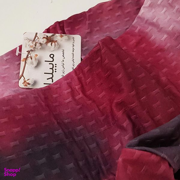 لگینگ ورزشی زنانه ماییلدا مدل 4343-6863 رنگ زرشکی
