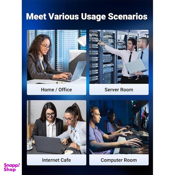 کابل شبکه CAT8 یوگرین مدل NW153 کد 80430 طول 1.5 متر