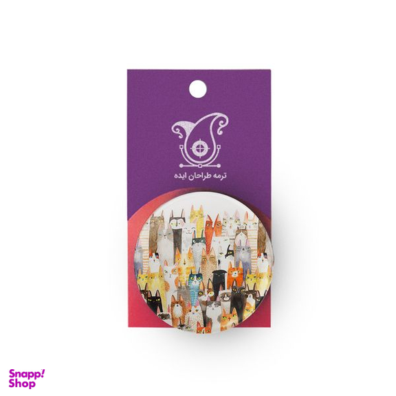 پیکسل ترمه طراحان ایده مدل گربه 2 مجموعه 3 عددی