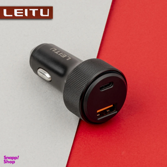 شارژر فندکی لیتو مدل LC-C18 48W به همراه کابل تبدیل MICRO USB