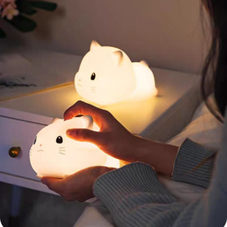 چراغ خواب کودک طرح بچه گربه کد L17