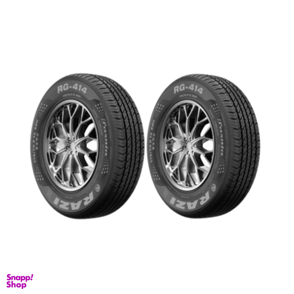 لاستیک خودرو رازی مدل RG414 سایز 175/70/13 - 2 حلقه