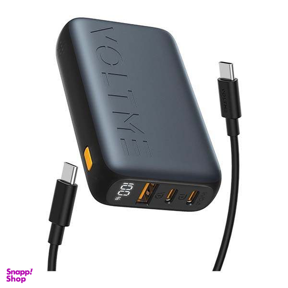 پاوربانک ولتمی مدل Hypercore Trio B3026 ظرفیت 10000 میلی آمپر ساعت به همراه کابل Type-C